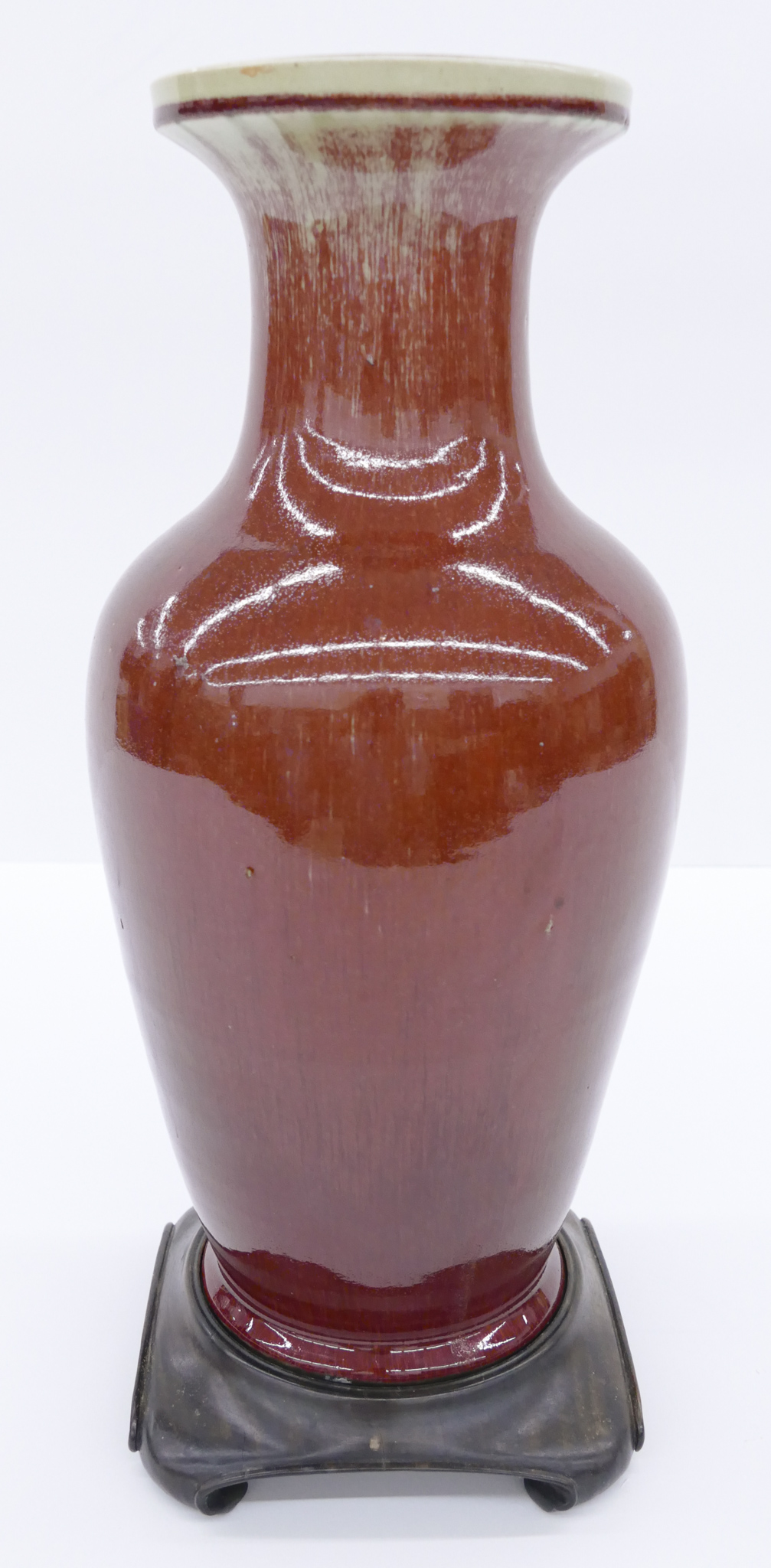 Chinese Qing Langyao Baluster Vase