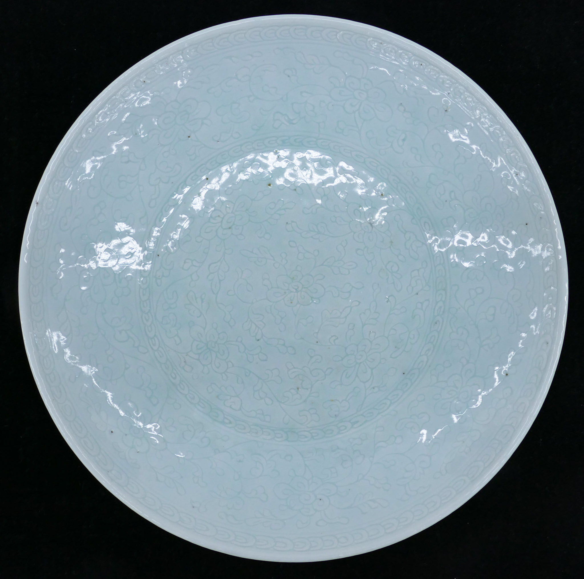 Chinese Qing Pale Celadon Decorated 2d731b