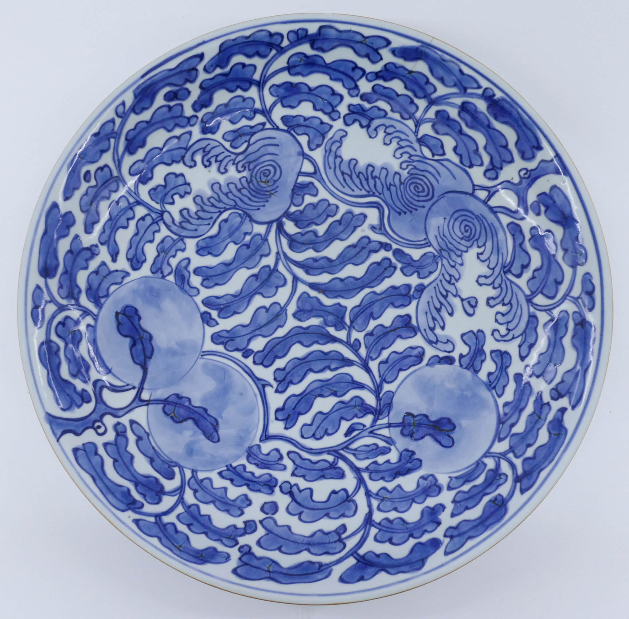 Chinese 18th Cent Blue and White 2d732e