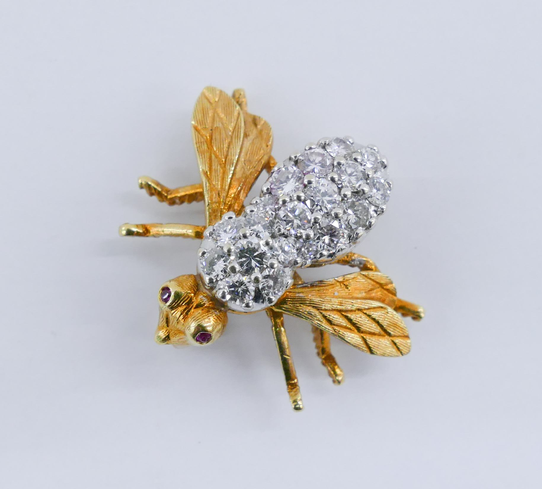 Herbert Rosenthal 18k Diamond Bee