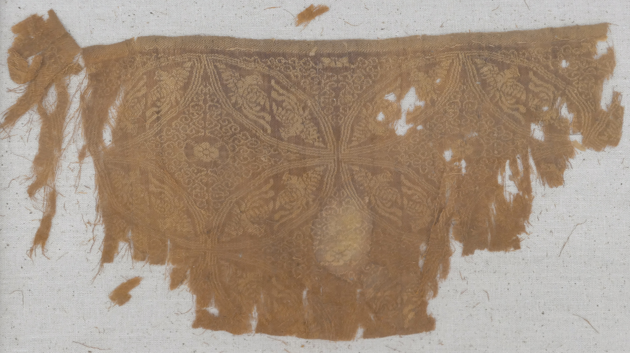 Chinese Ancient Phoenix Textile Fragment