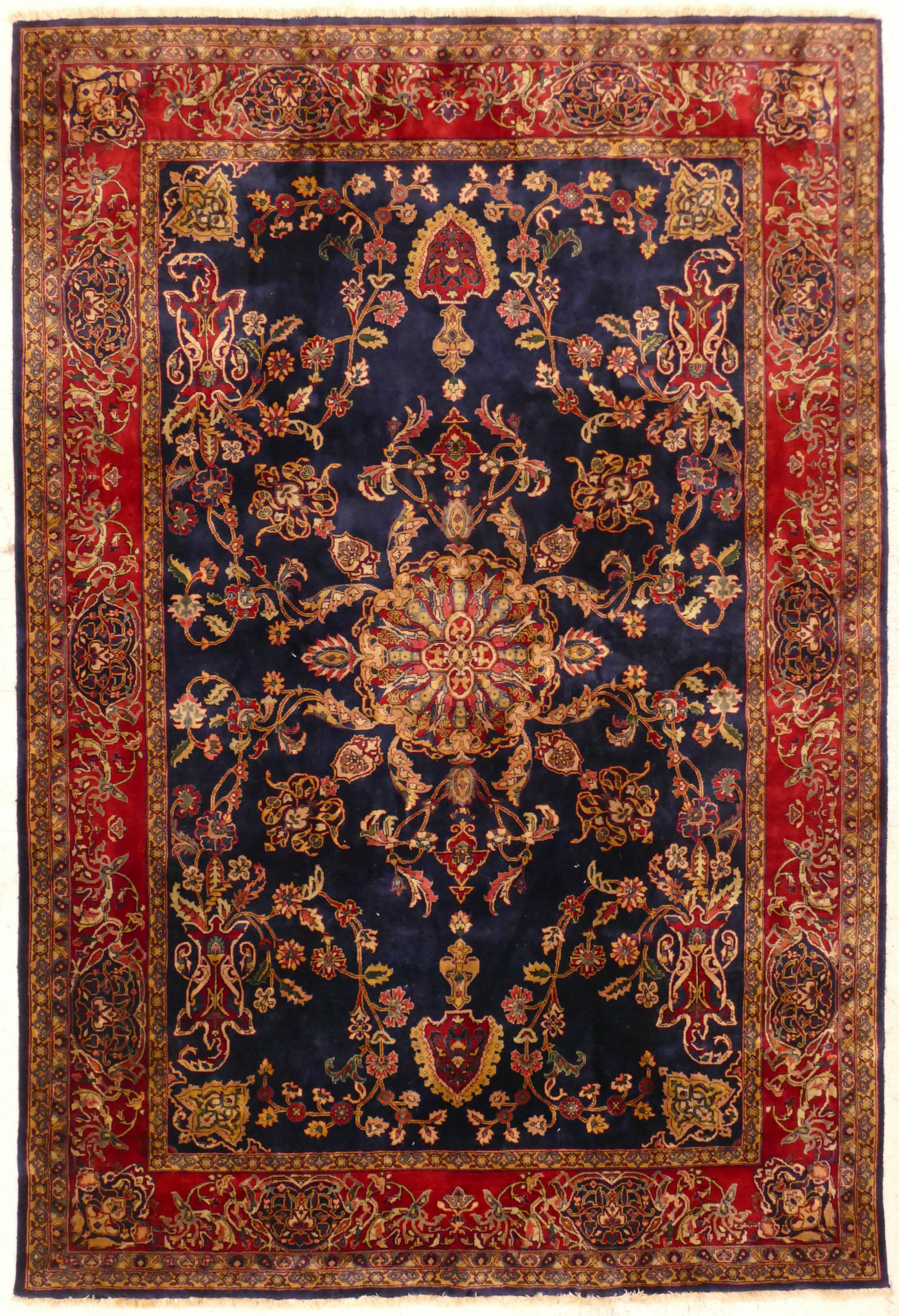 Persian Cobalt Floral Oriental 2d75eb