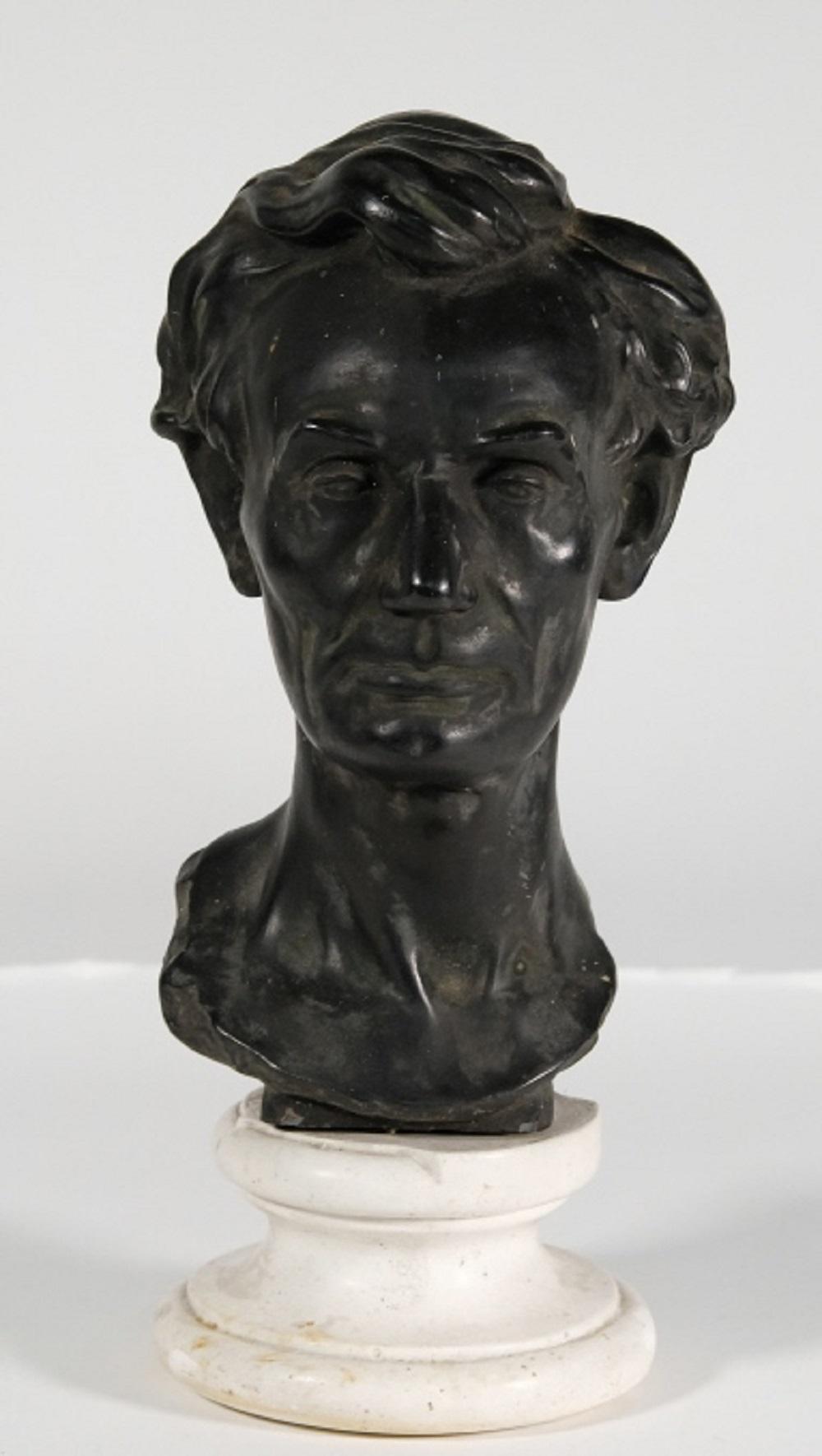 LEONARD VOLK REPLICA BUST OF ABRAHAM