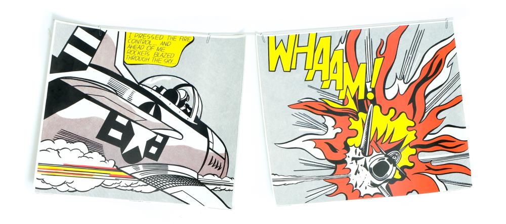 LICHTENSTEIN DIPTYCH WHAAM! TATE