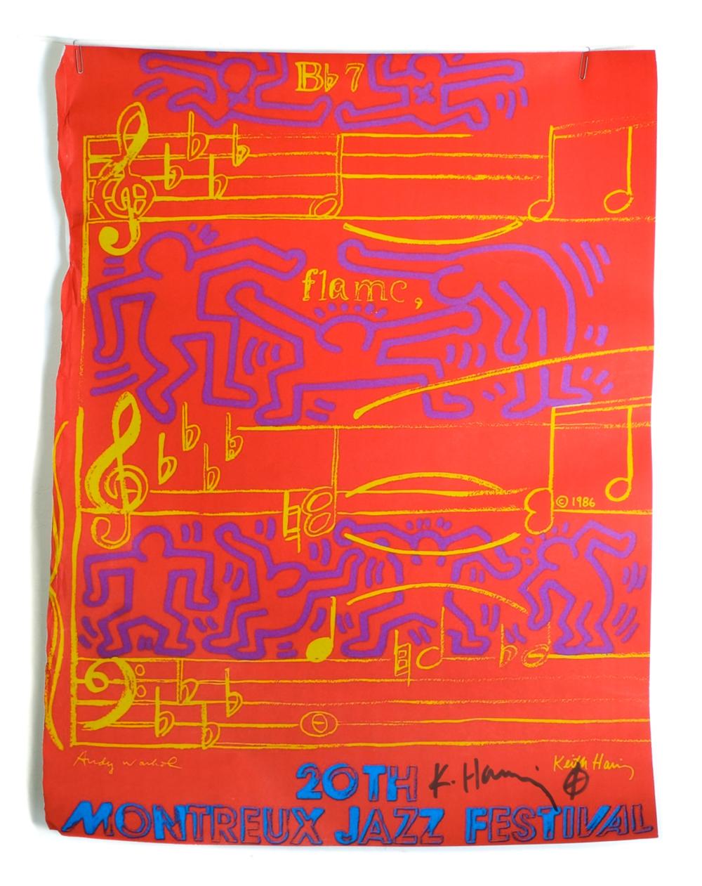 WARHOL & HARING 20TH MONTREUX JAZZ FESTIVAL