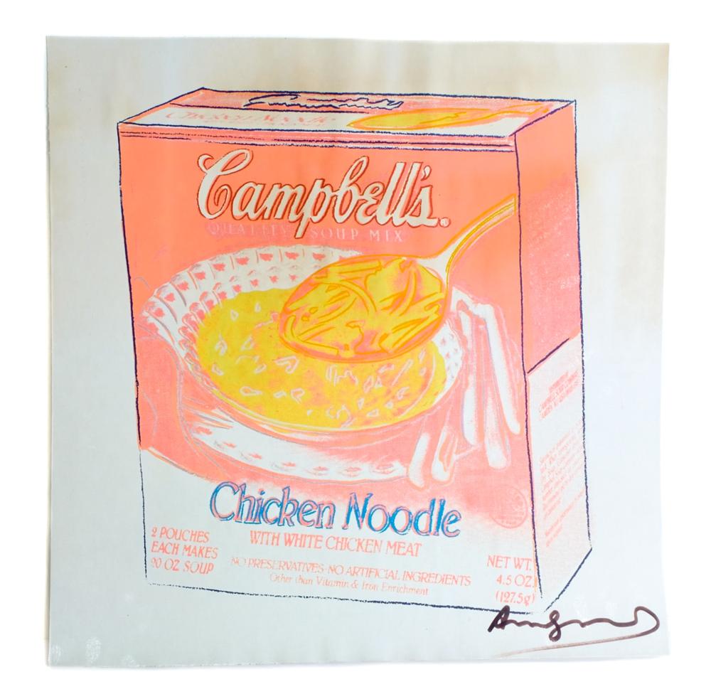 ANDY WARHOL CAMPBELL S SOUP BOX 2d5323