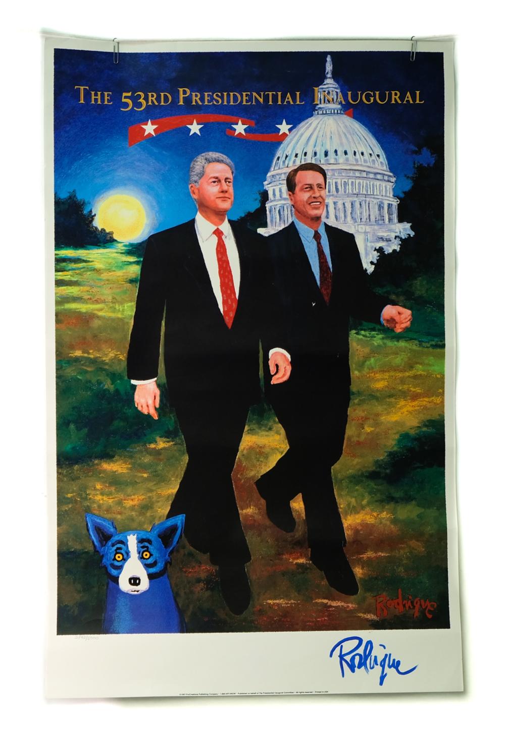 GEORGE RODRIGUE 53RD PRESIDENTIAL