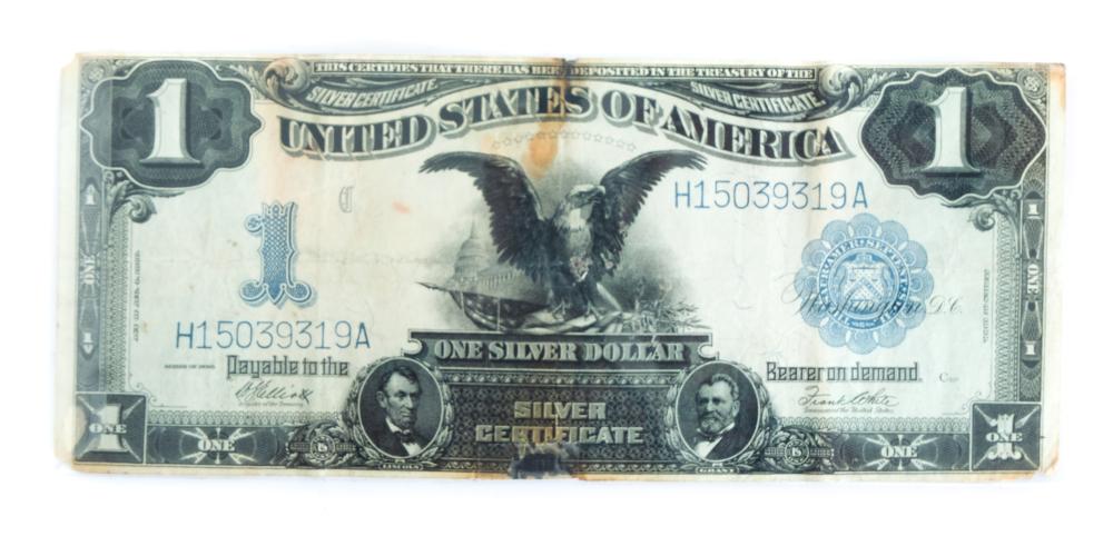 US 1899 SILVER CERTIFICATE ONE 2d536d