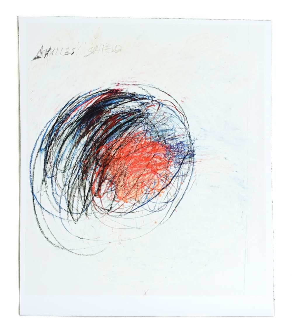 CY TWOMBLY SHIELD OF ACHILLES OFFSET 2d5391