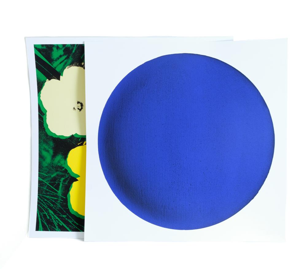 ANDY WARHOL YVES KLEIN TWO WORKSTwo 2d539e