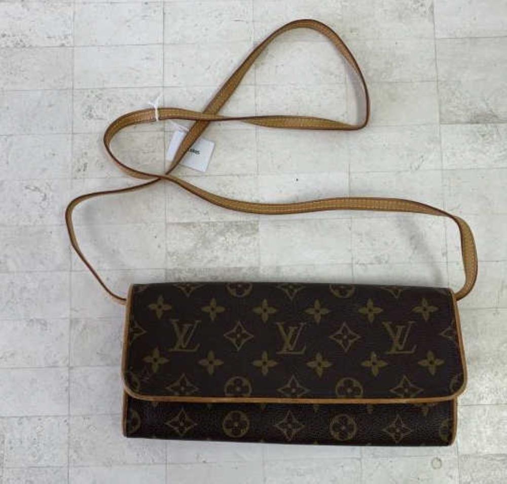 LOUIS VUITTON BROWN TWIN SHOULDER 2d5423