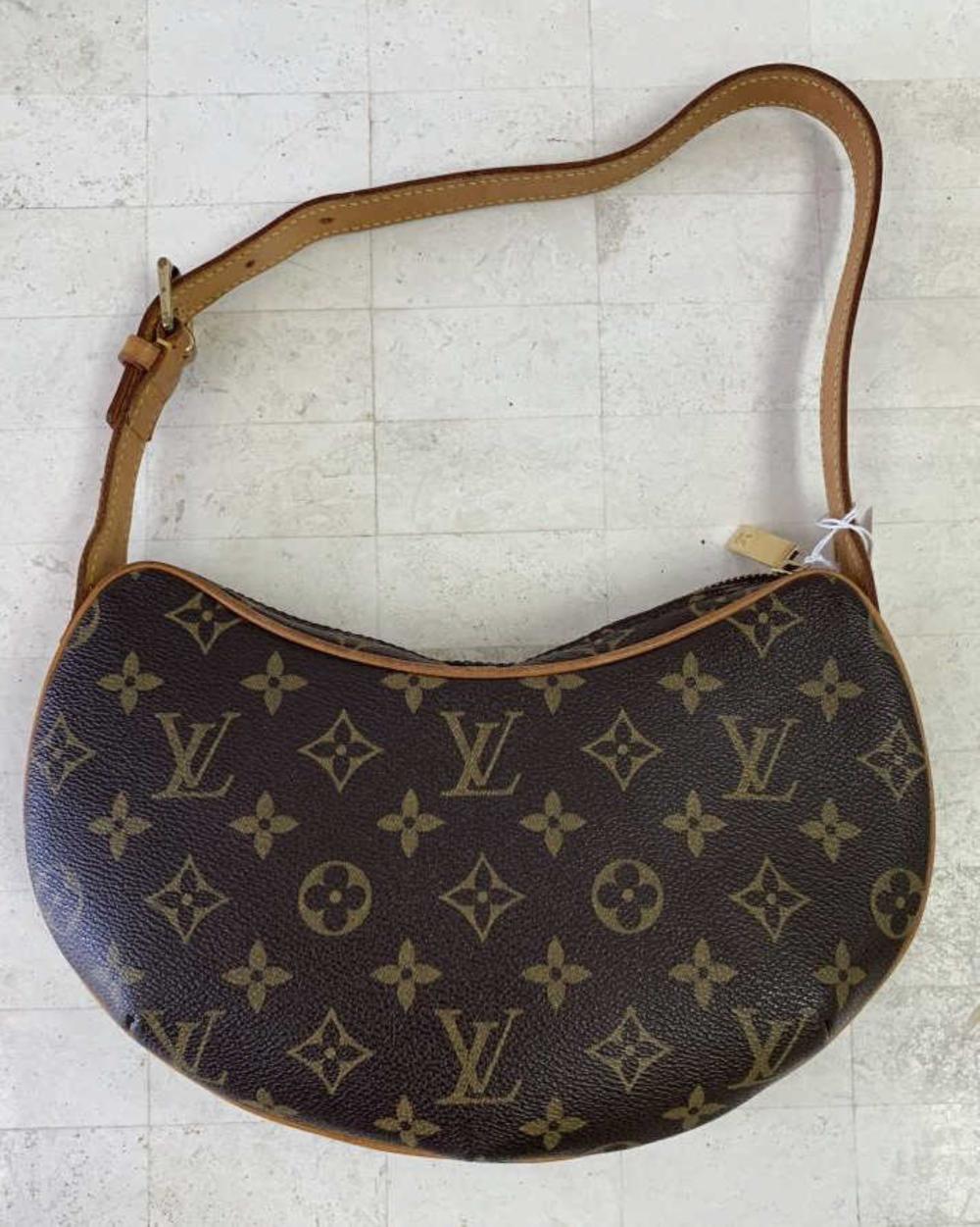 LOUIS VUITTON BROWN CROISSANT SHOULDER 2d5451