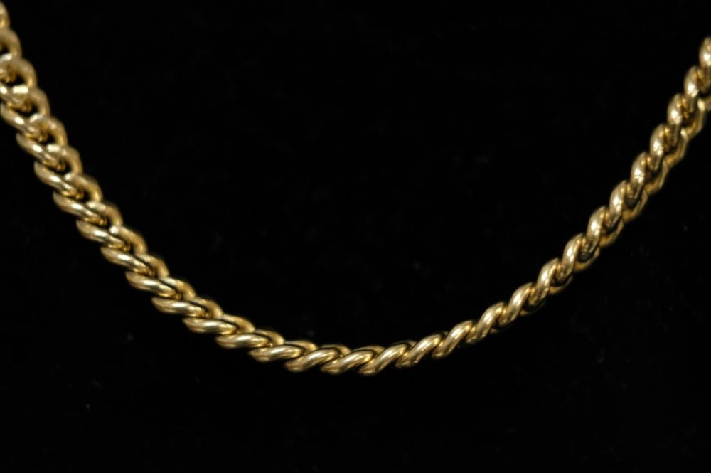 56.35G 10K MINI CUBAN LINK GOLD