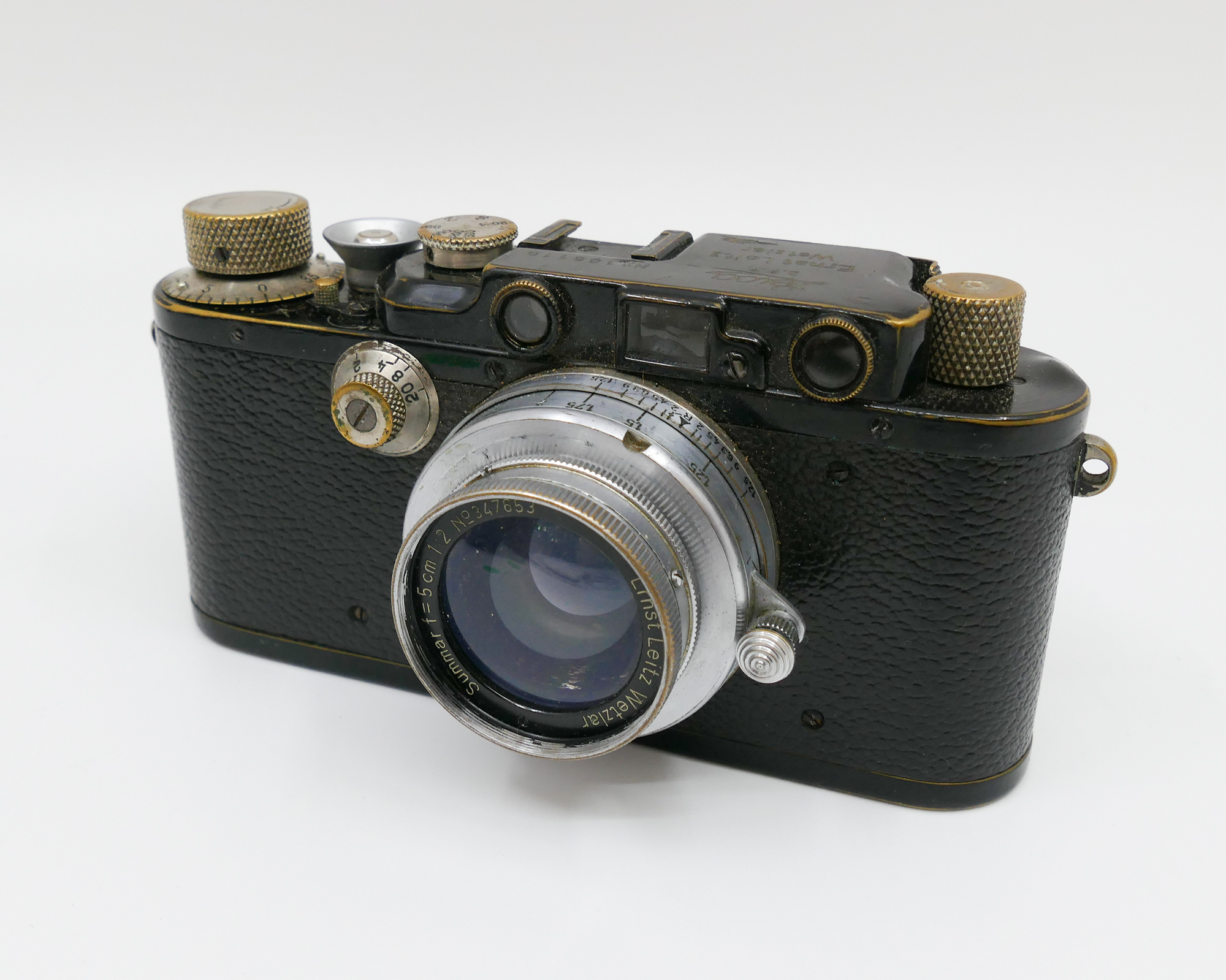 Leica III Black 35mm Rangefinder 2d5fa1