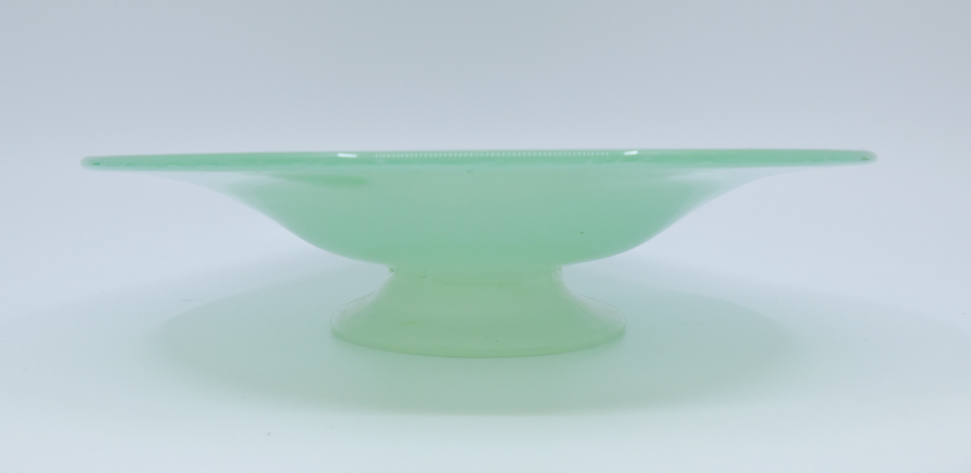 Steuben Jade Art Glass Pedestal 2d6028