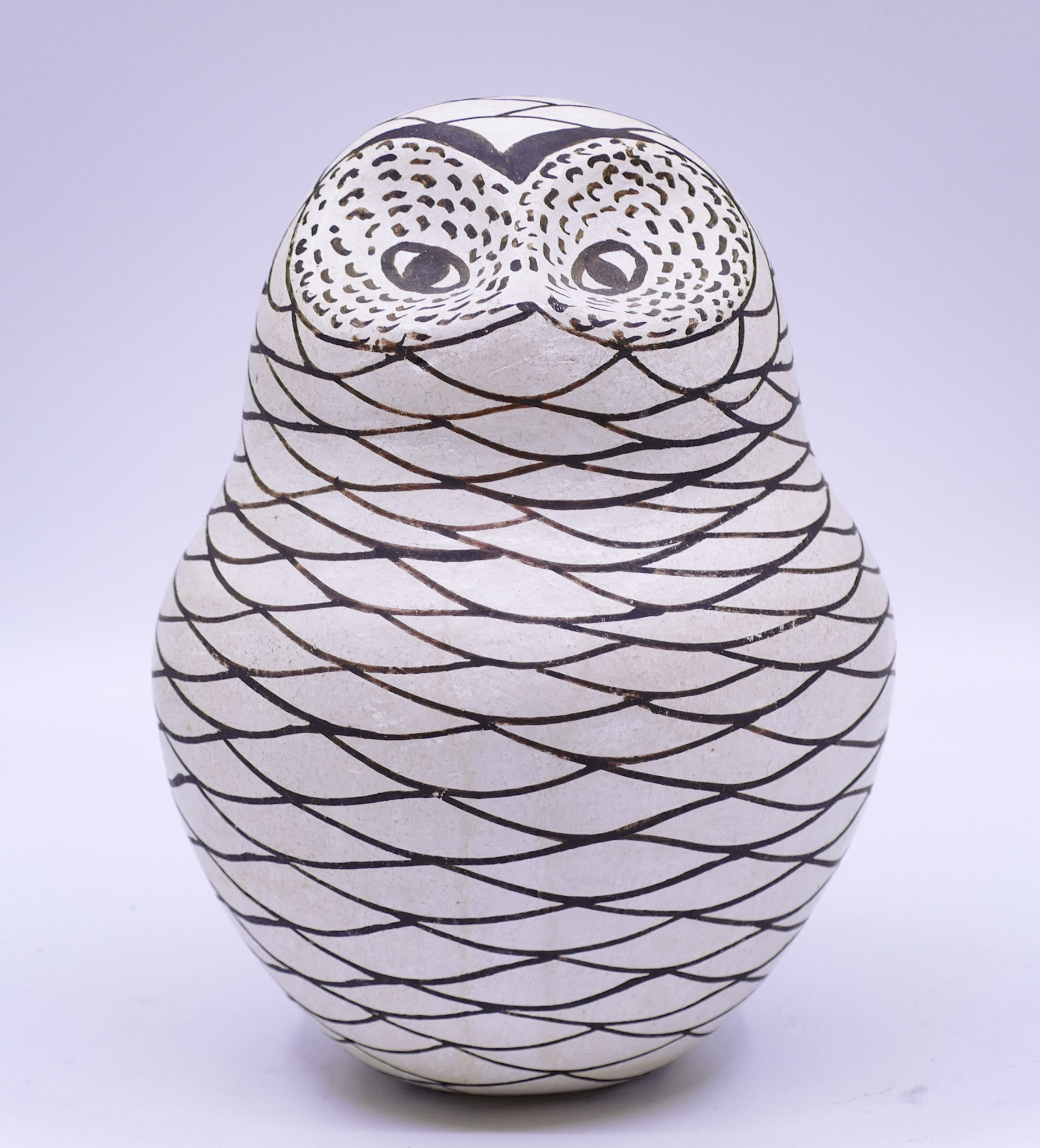 Marie Torivio Acoma Owl Figure  2d60d7