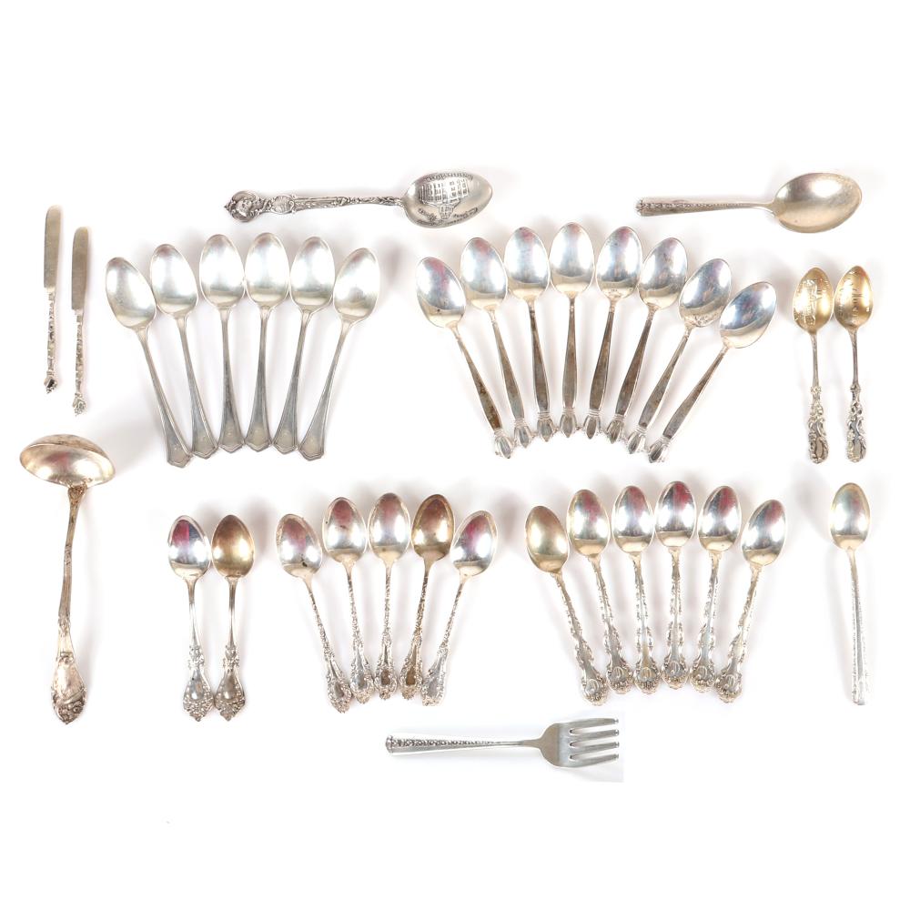 MISCELLANEOUS STERLING SILVER FLATWARE  2d8cdc