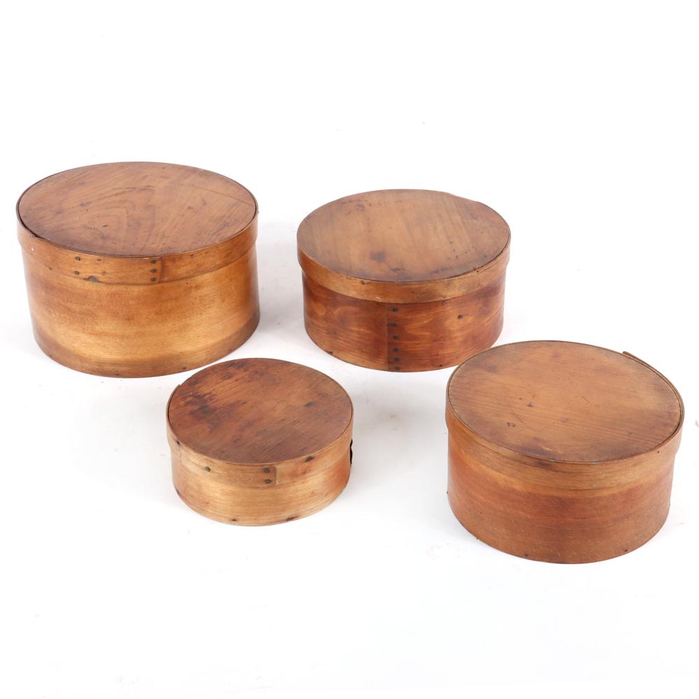 SET OF FOUR BENT WOOD NESTING DRY