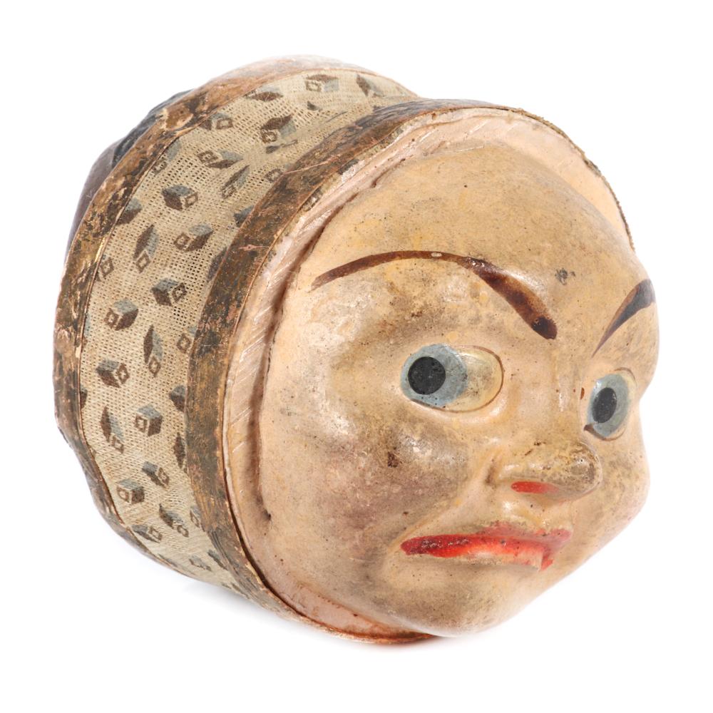 DRESDEN GERMANY PAPER MACHE NOISEMAKER 2d8dde