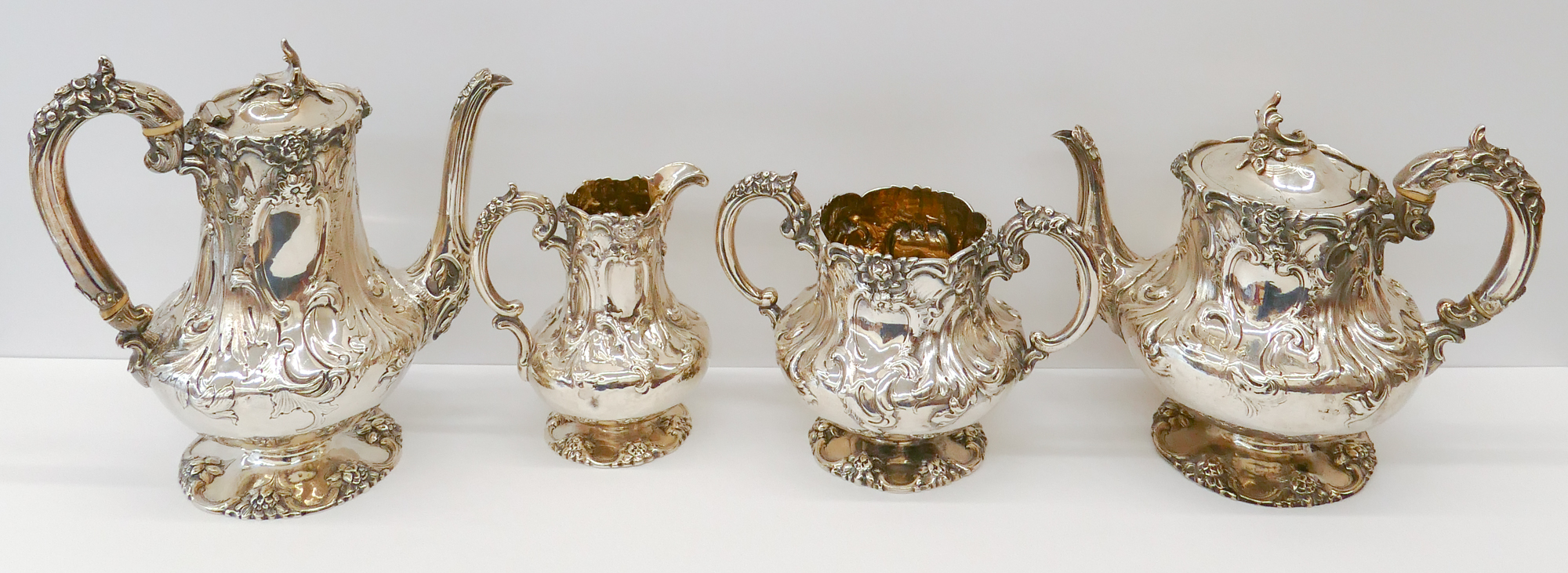 4pc Victorian English Sterling