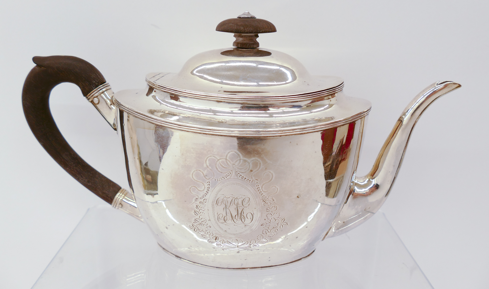 Georgian Silver Teapot 1801 London  2d9903