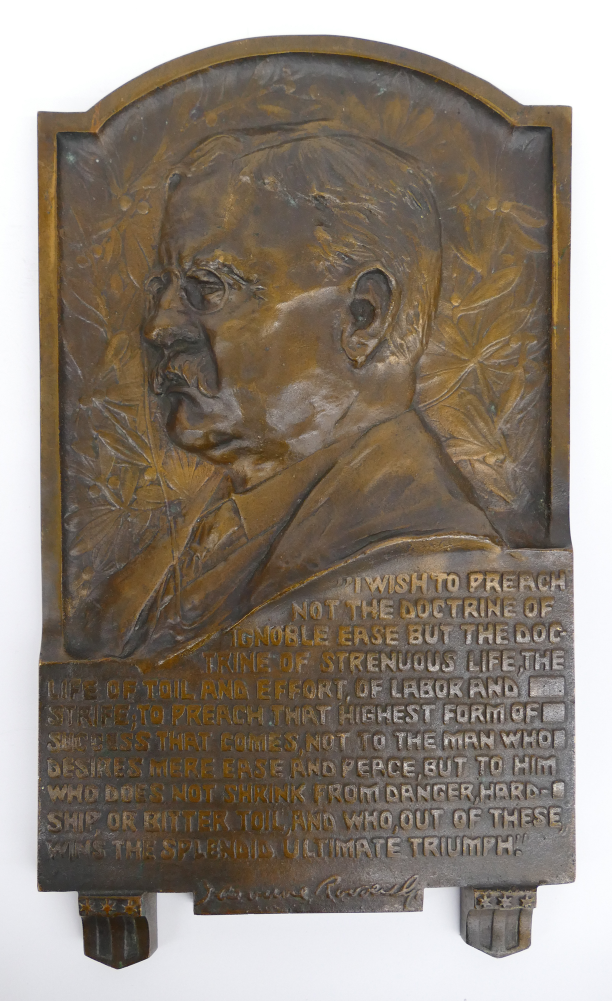 Teddy Roosevelt Bronze Galvino