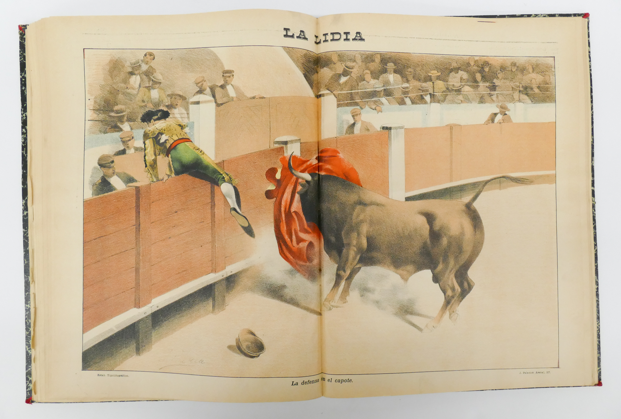 La Lidia Bound Spanish Bull Fighting 2d9a97