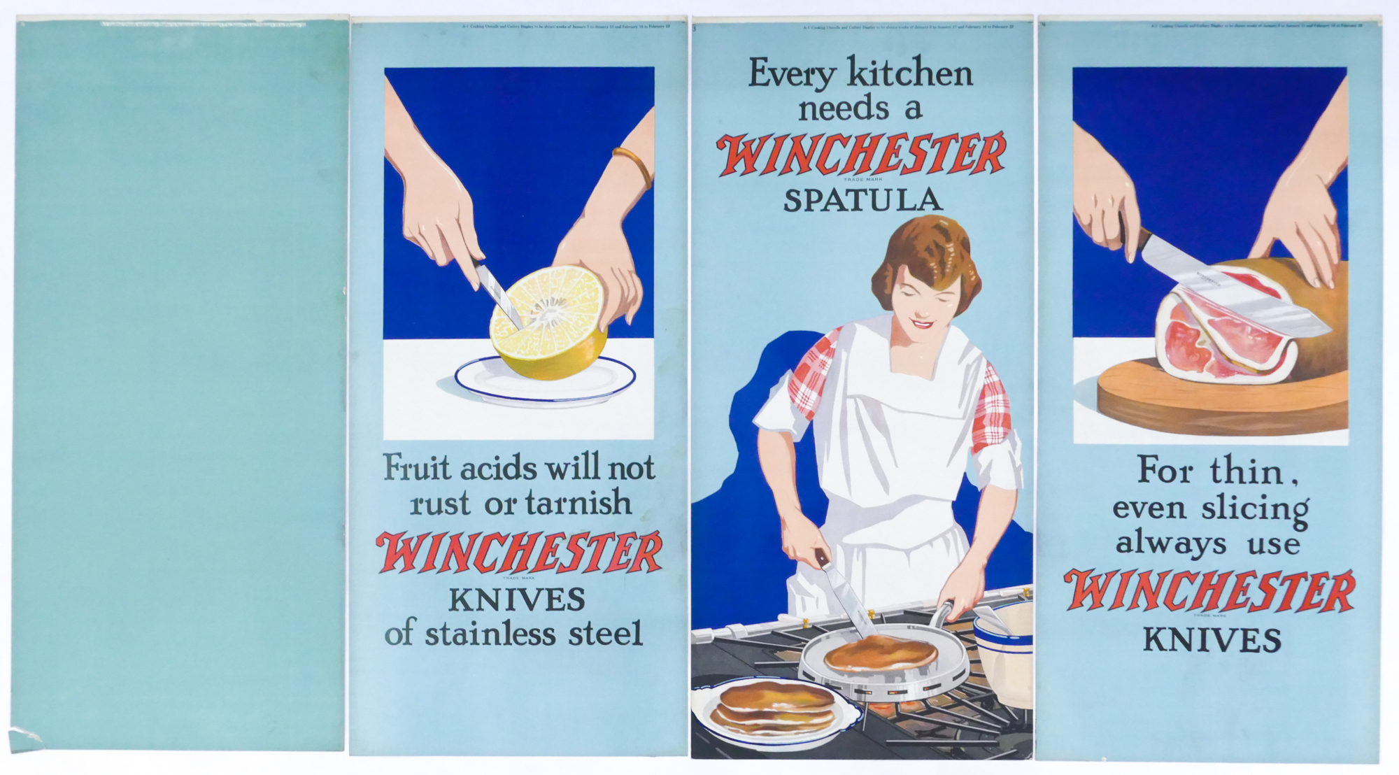 4pc 1920 s Winchester Advertising 2d9b55