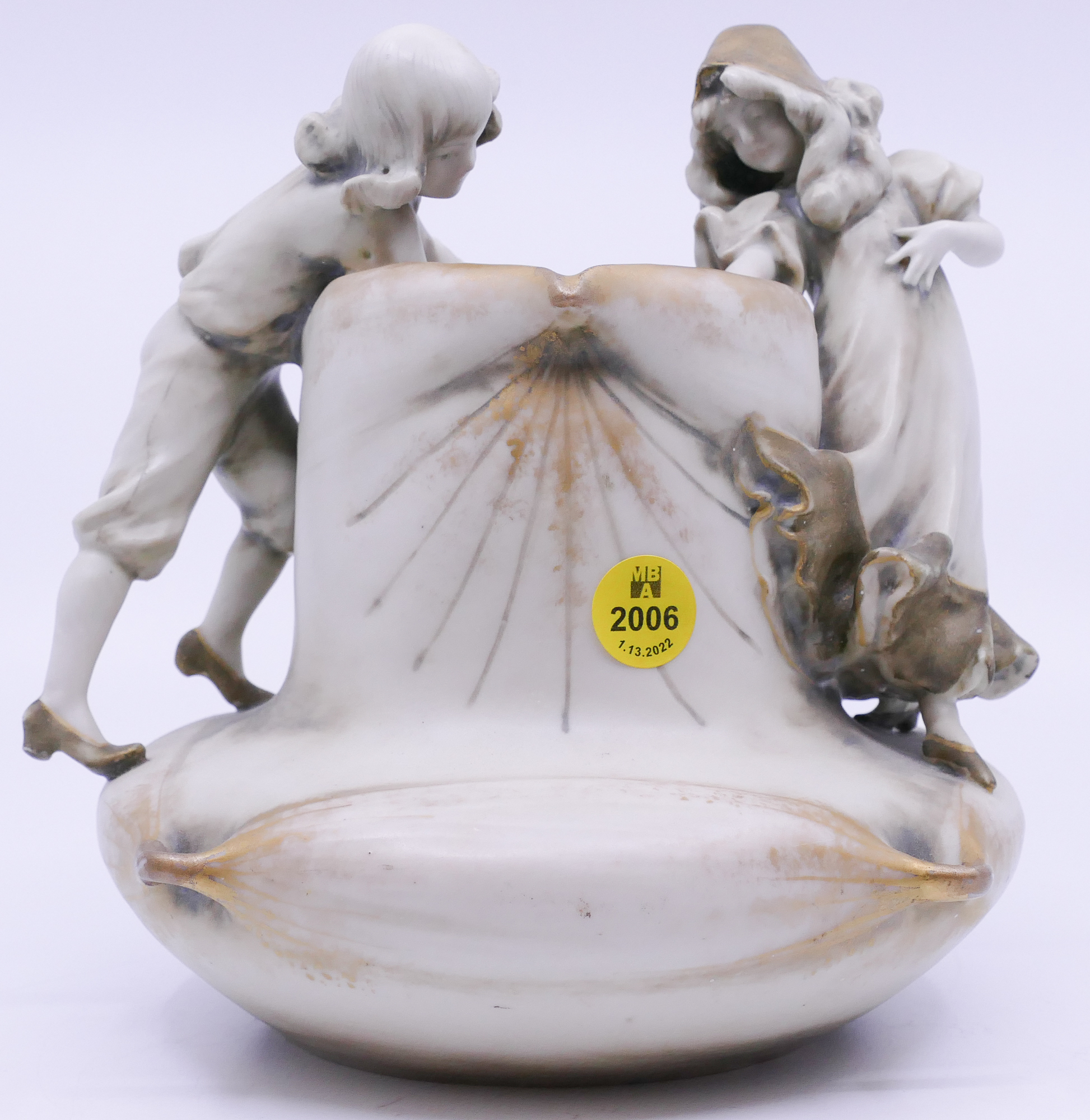 Teplitz Amphora Art Nouveau Figural 2d9d7f