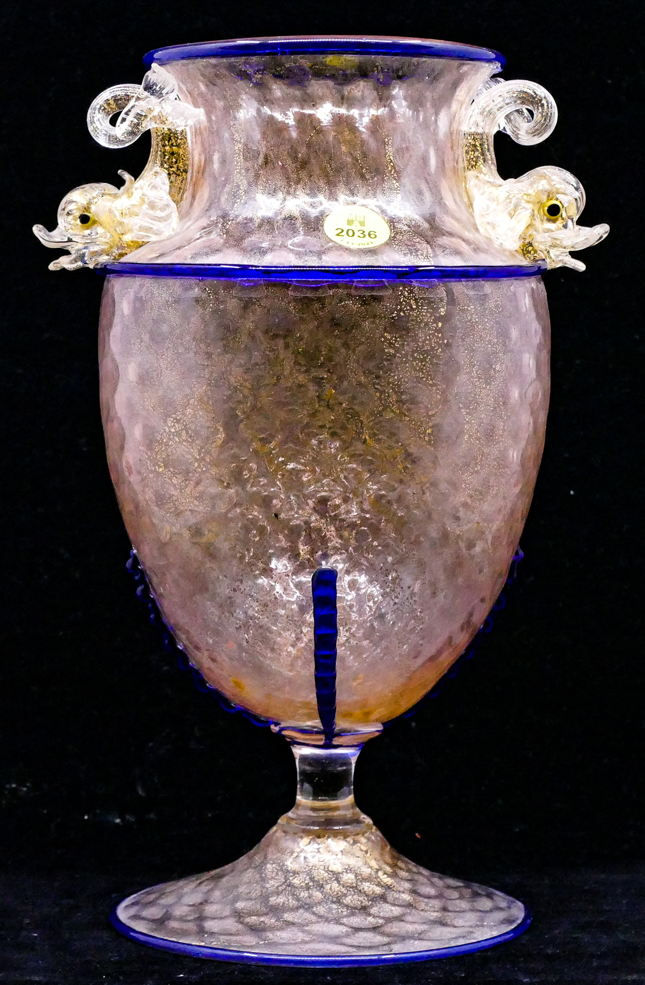 Venetian Glass Gold Aventurine