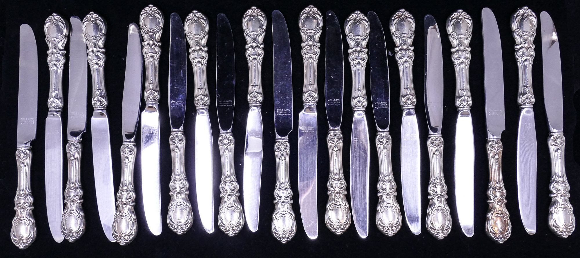 21pc Reed Barton Francis I Sterling 2d9d95
