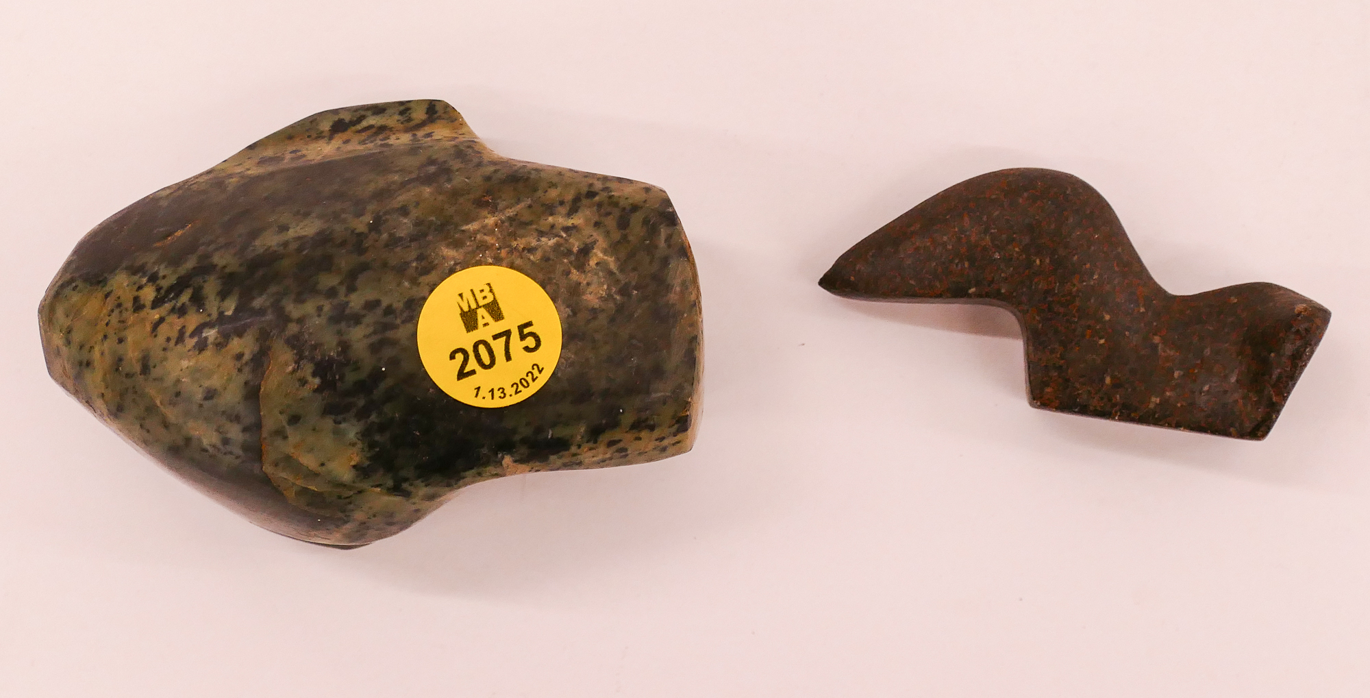 2pc Ancient Stone Implements- 3.5''