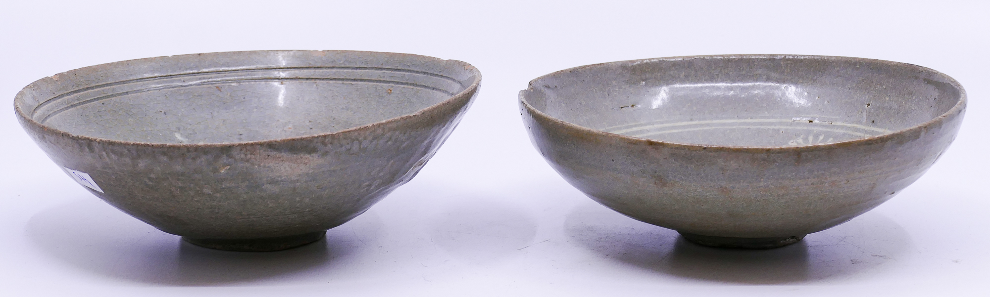 2pc Korean Goryeo Celadon Bowls  2d9e2c