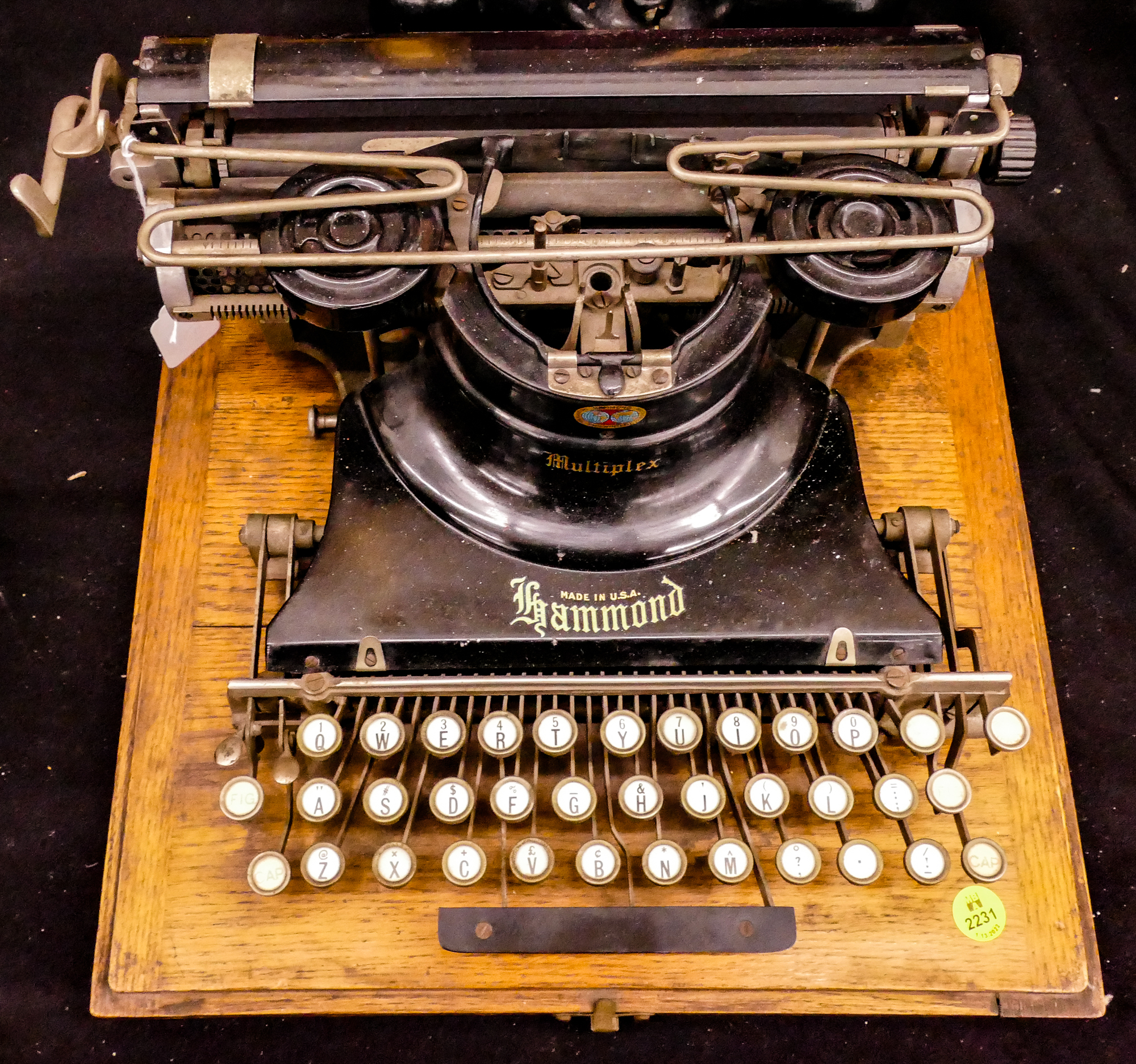 Antique Hammond Multiplex Typewriter 2d9e62