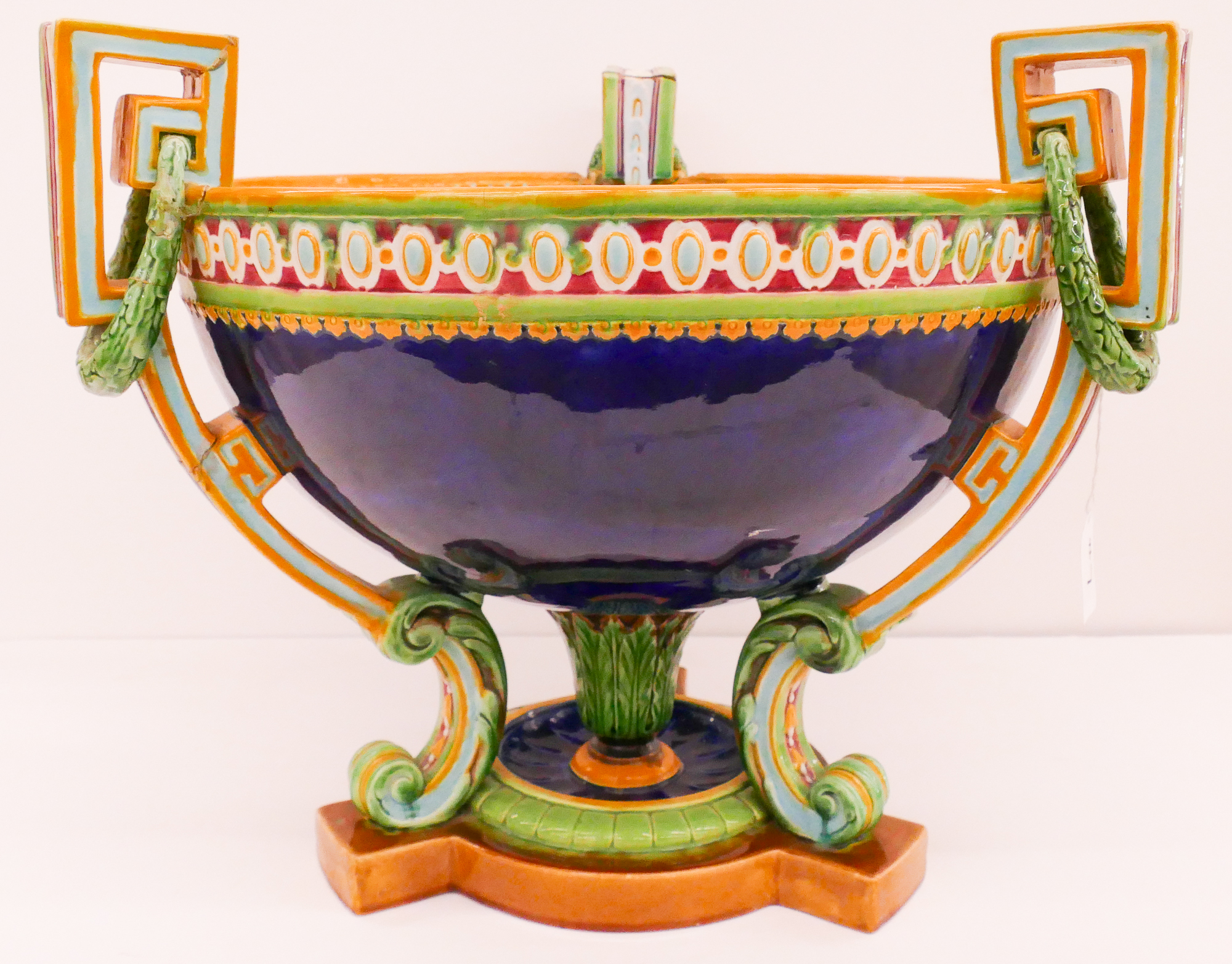 Minton Majolica Large Centerpiece