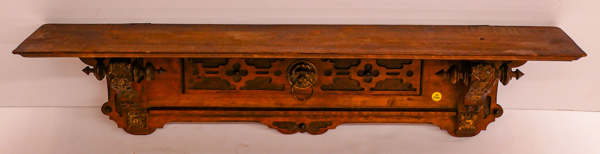 Ornate Victorian Wall Shelf- 9x39x7