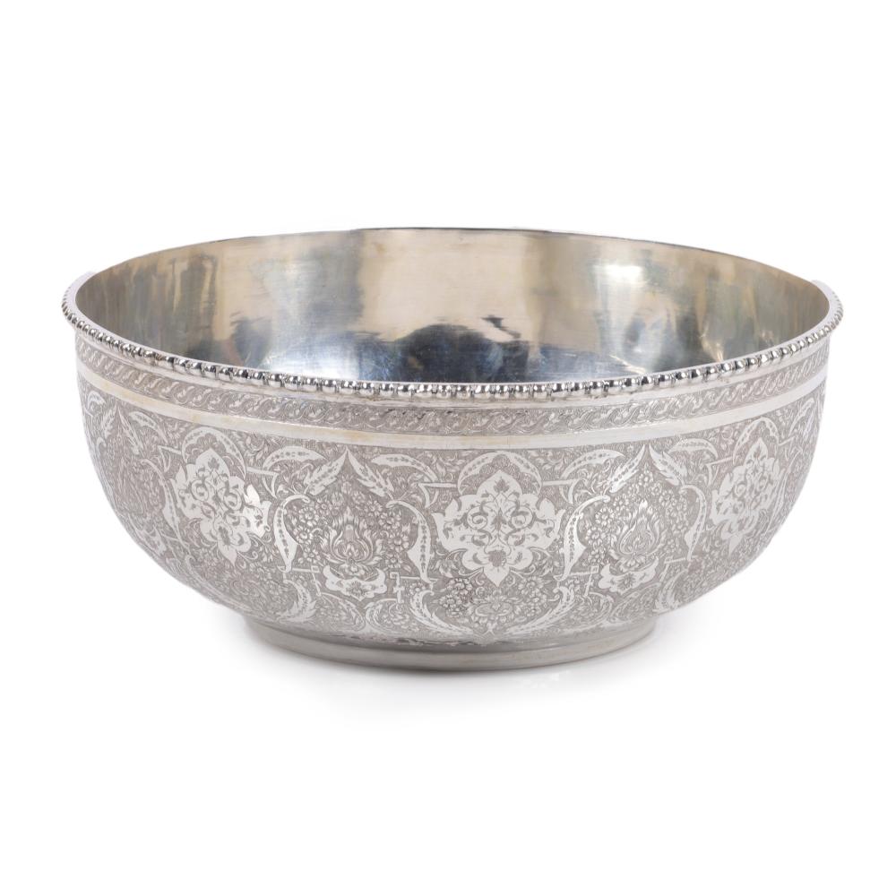 PERSIAN .875 SILVER SERVING / CENTER