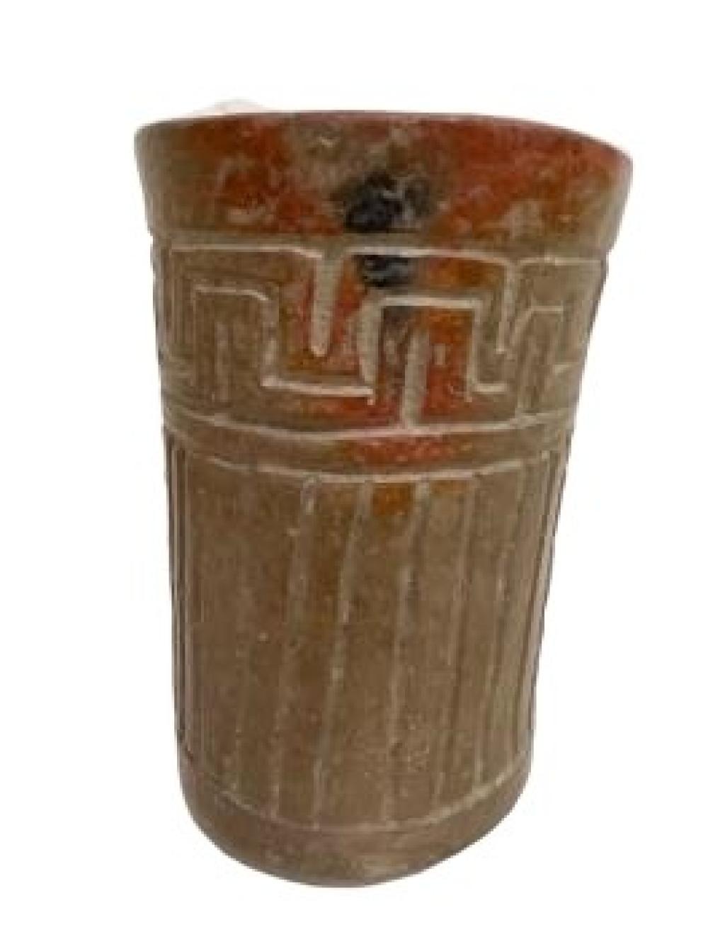 PRE-COLUMBIAN VESSEL; EL SALVADOR,