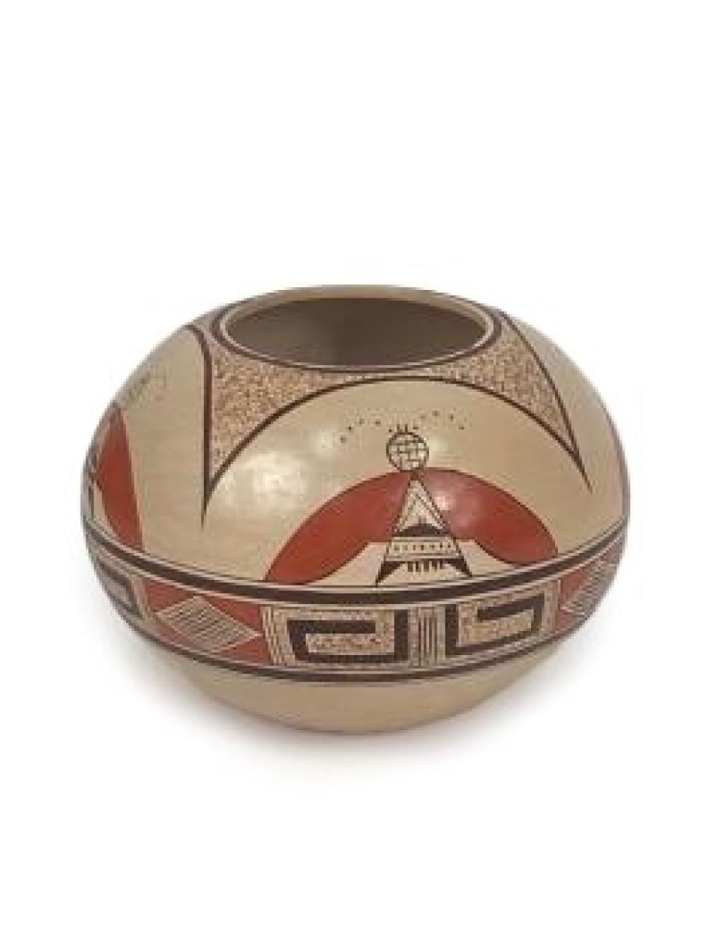 NATIVE AMERICAN HOPI POTTERY JAR 2d7a8d