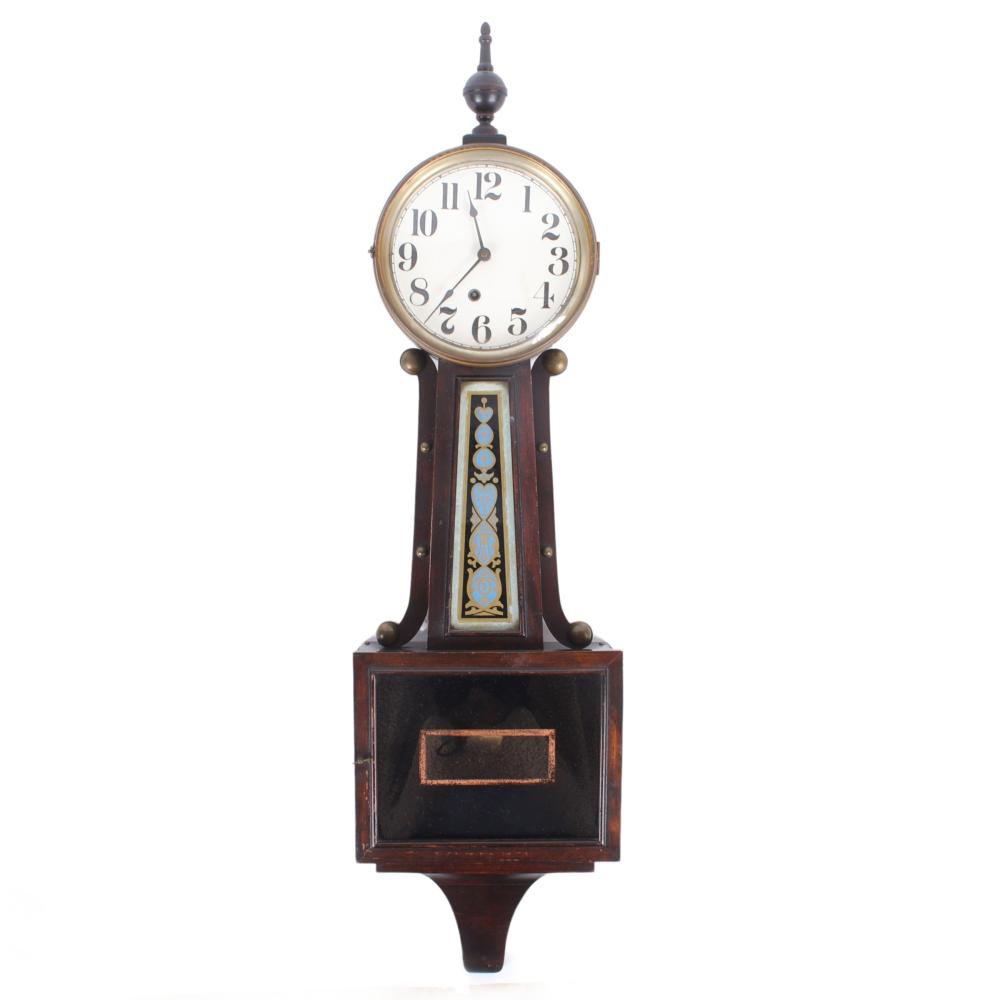 INGRAHAM AMERICAN BANJO WALL CLOCK IN