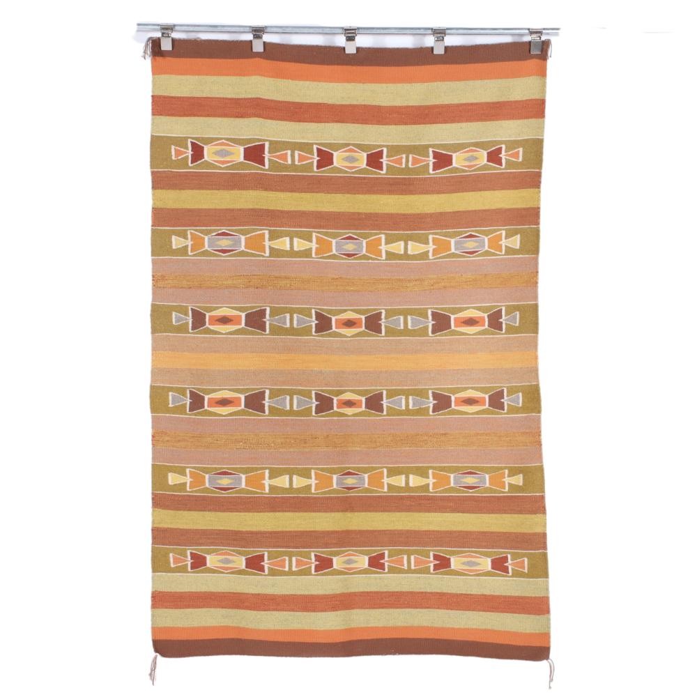 BETTY BEGAY LARGE NAVAJO RUG WEAVING 2d7c14