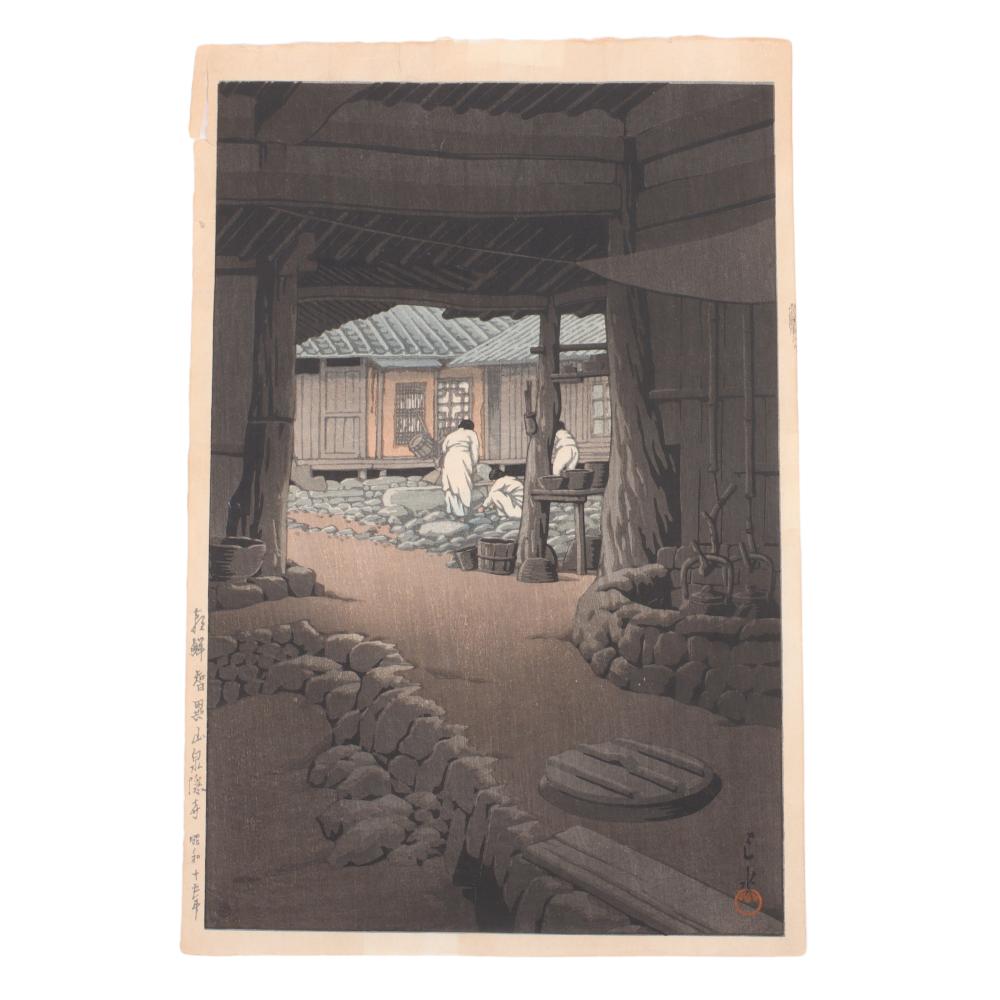 KAWASE HASUI JAPANESE 1883 1957  2d7cc8