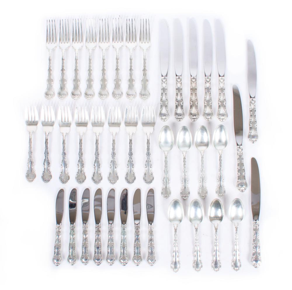 40 PIECE GORHAM STRASBOURG STERLING