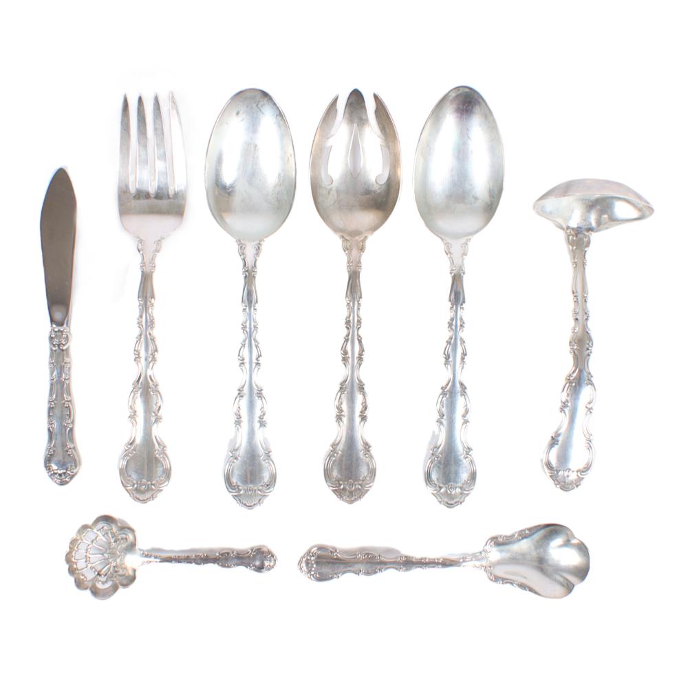 8 PIECE GORHAM STRASBOURG STERLING