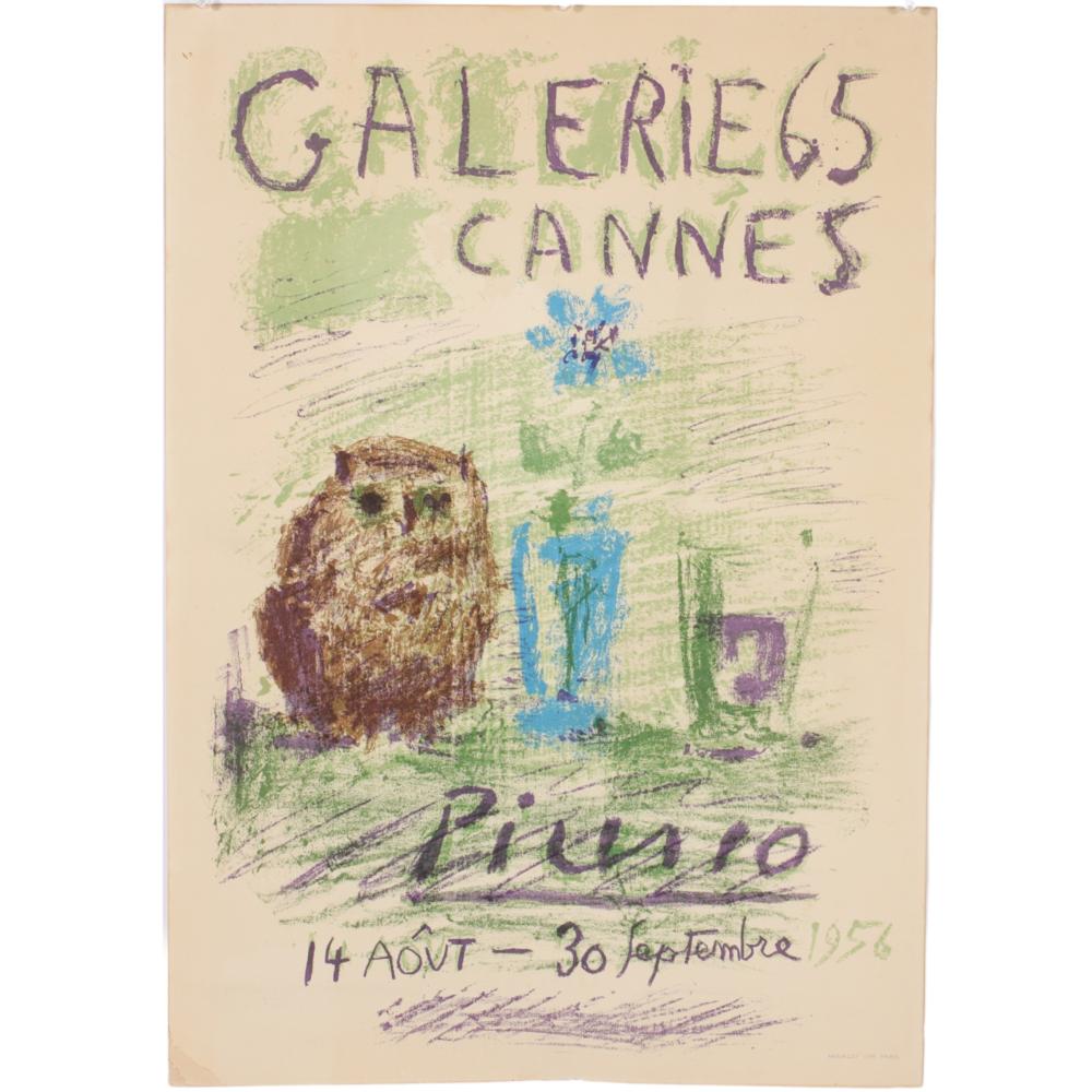 PICASSO GALERIE 65 CANNES EXHIBITION 2d8507