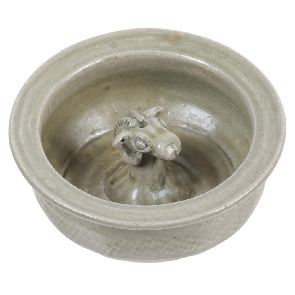 CHINESE YUE WARE POTTERY BOWL CENSER