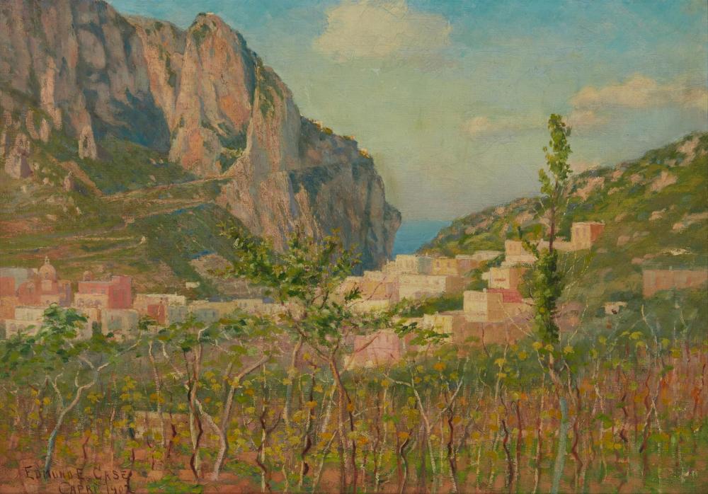 EDMUND CASE, (1844-1919), A MOUNTAINOUS