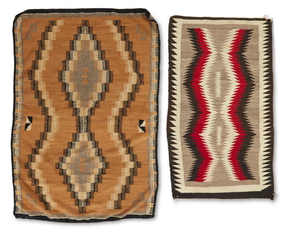 TWO NAVAJO REGIONAL RUGSTwo Navajo 2dafec