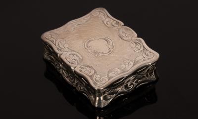 A Victorian silver vinaigrette,
