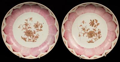 A pair of Chinese export plates  2db0eb